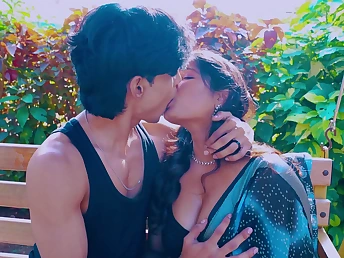 Big Daddy wifey Tejashwini gets say no to huge tits coupled with succulent ass rammed by a stranger