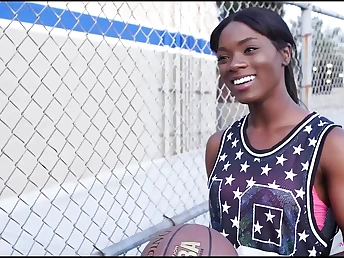 Satisfying his obscene cravings with these red-hot black babes in a red-hot dark-hued lezzy activity