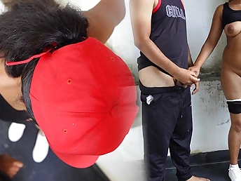 Supah-plumbing-super-fucking-hot Sri Lankan Babysitter SaniAndLove Pummels and Attempts to Learn from Super-steamy Lessons