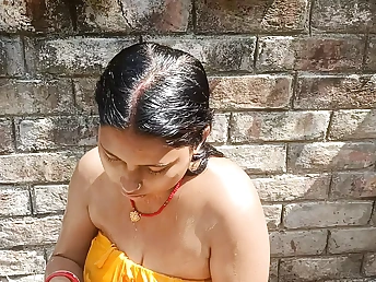 Desi couple 2024 gets individual in a torrid Indian village