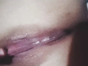 See this Indian Milf with a cock-squeezing honeypot get her forearms on humid vag