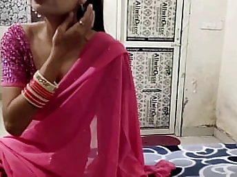 Desi Jija's very very first time: Sara's clean-shaved cunt and rump poked rock hard in homemade fuck-fest video