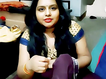 Desi Aunty Filled fro Passion & Pounded by Young Studs at hand Hot Desi Videotape