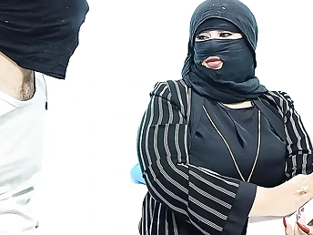 Arab stunner with big culo gets pummeled hard by Nick in scorching saudi parody