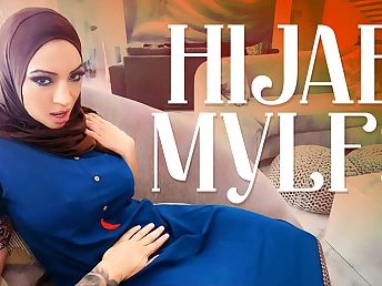 Sasha Enjoy Button gets a surprise from her step-brother-in-law's ample trouser snake - Hijab Mylfs