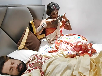 Desi starlet's cunning time in foreign lands with the brush gospel spouse - POV dogging with brashness amulet and cumshot