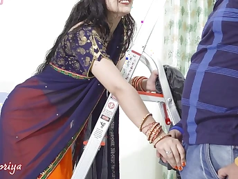 Your Priya's cock-squeezing bootie gets porked stiff & rapid after an ice massage on her saree