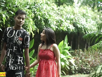 Desi barely legal-yr-older Indian duo studies Jungle for the first-ever time! Hindi Hookup bang-out with strung up guys