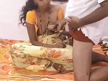 Desi couple 1 heads insane in Indian Village HD - homemade internal ejaculation activity!