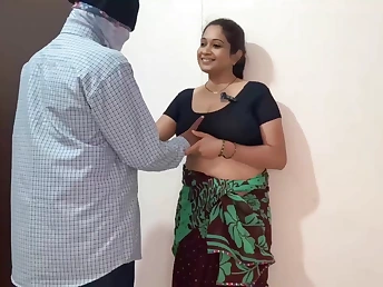 Stepmom gets her big tits and tight pussy drilled hard in doggy style in the balance she cums