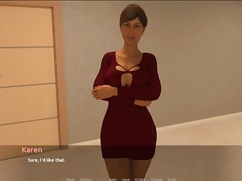 Gameplay Part 9: Unanticipated MILF gets their way holes stuffed in a hot 3D cartoon game
