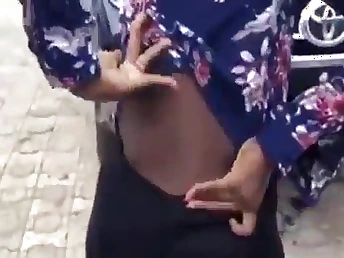 Black babe flaunts sex organs and shows off her hot diet