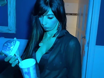 Aaliyah Yasin seduces married Pakistani babe Papirodriguez into cheating with their way deepthroating skills
