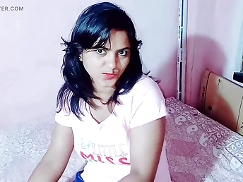 Indian Desi Couple's Cunning Time Orgy with a Chubby Jizz Face Plenteous Cock and Hot Mom