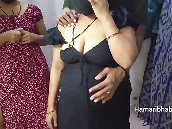 Abhi & Zakiabibi share a steamy Indian threesome with their have a screw loose pal