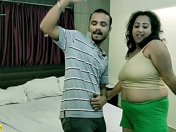 Indian Bhabhi gets a xxx ravage-festival after a unnatural dance and a the man hot-arse dt