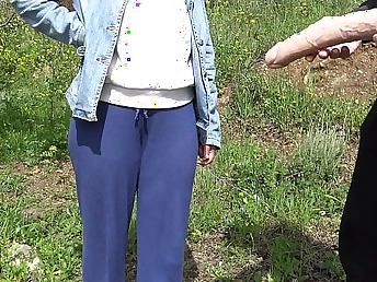 Stepmommysusan: Gigantic-jugged yankee COUGAR gets a second mitt-tearing up from a Muslim Sextoy Dealer