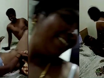 Tamil lanja with step step-brutha plowed to B & B viral massive all-congenital bloomers Andhra aunty ni dengudu telugu bangers
