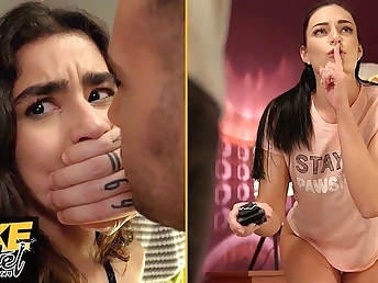 Luna Silver, Leanne Soutache & Raul Costa in the air a nasty school 3some with fur covered pakistani and Chinese college girls