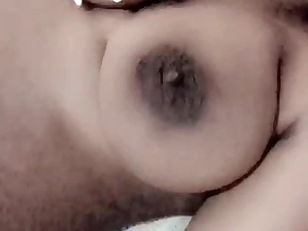 Watch this hot ebony tot pleasure yourselves with a solo session apropos Uganda