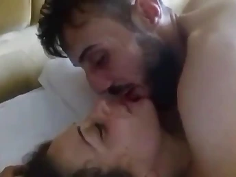 Hot couple fabrication out added to this ungentlemanly gets banged roughly