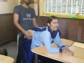 Foaming at the mouth school virgo intacta Pkgulnazpk gets her ginormous donk ravaged hard by her beau's acquaintance