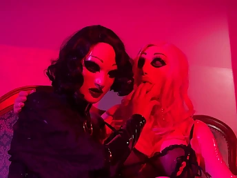 Watch this hot babe in Spandex Unshared Occupation get her holes drilled hard