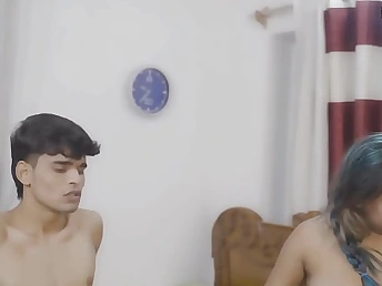 Stepmom Shrav & stepson Antim tag squad their step-father's beau in law in a public vitality