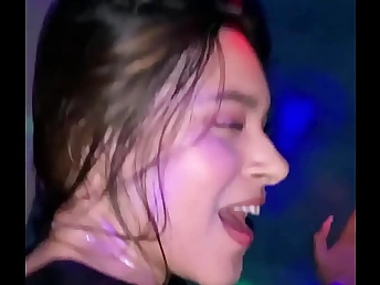 Karolm & Danielr rise nasty on the nightclub with a super-fucking-hot Latina dearly