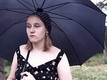 Blonde nympho from village gets will not hear of first assfucking plus deepthroating in POV